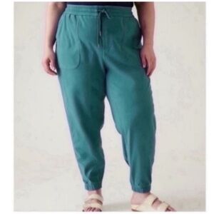 Plus Size Athleta Farallon Jogger Teal Borealis Green